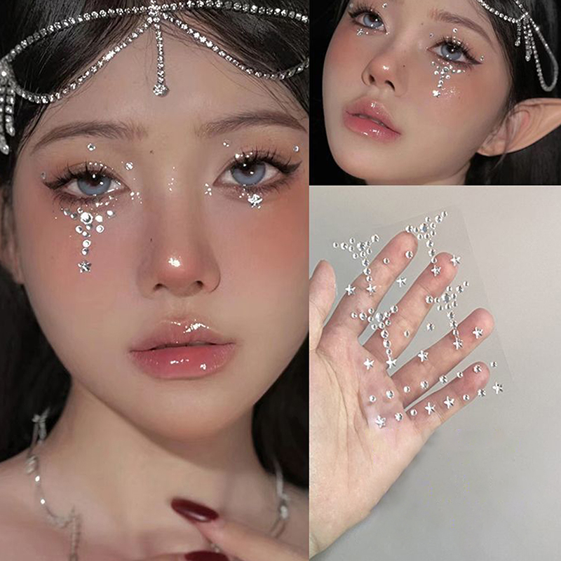 Beauty Gems Makeup - Autocollants de maquillage DIY pour les