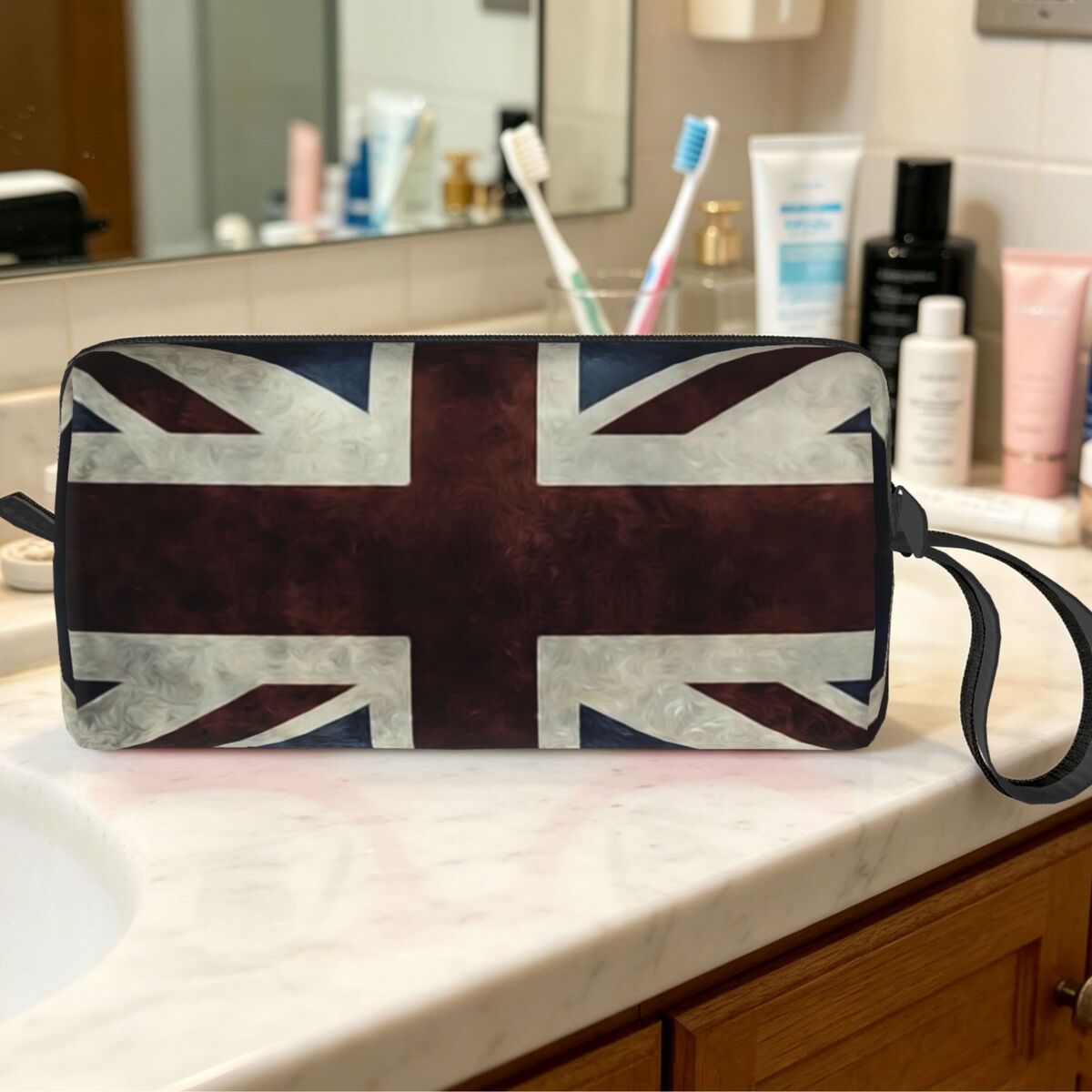 Beauty Makeup Uk - Sac de maquillage avec drapeau Union