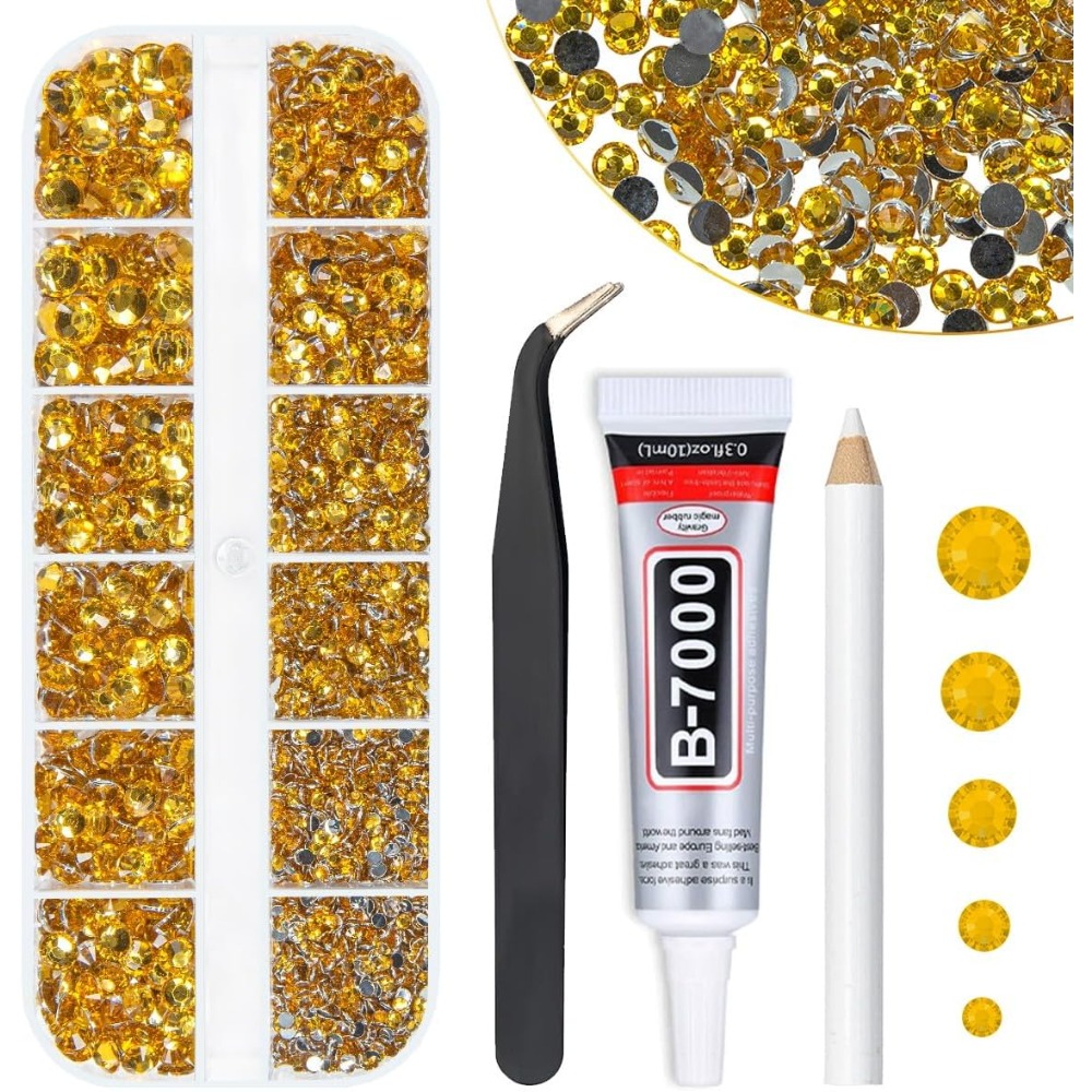 Beauty Gems Makeup - Strass à dos plat en cristal