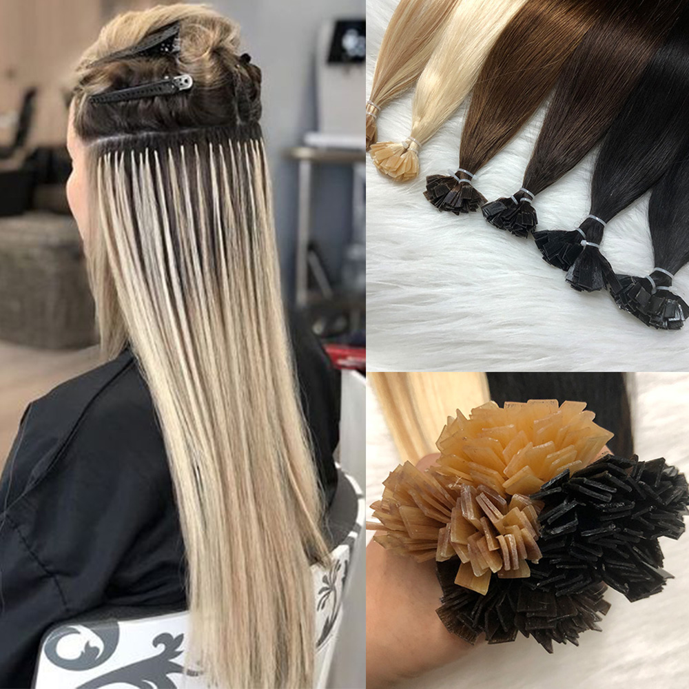 Pure Beauty Hair & Makeup - KerBrian-Extensions de cheveux à pointe plate,