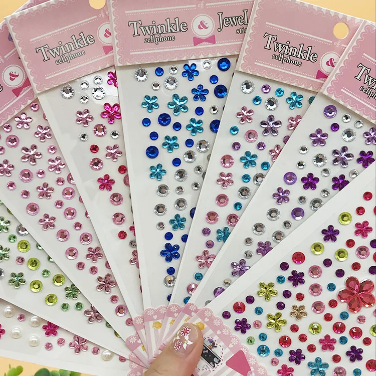 Beauty Gems Makeup - Autocollant de visage créatif en cristal