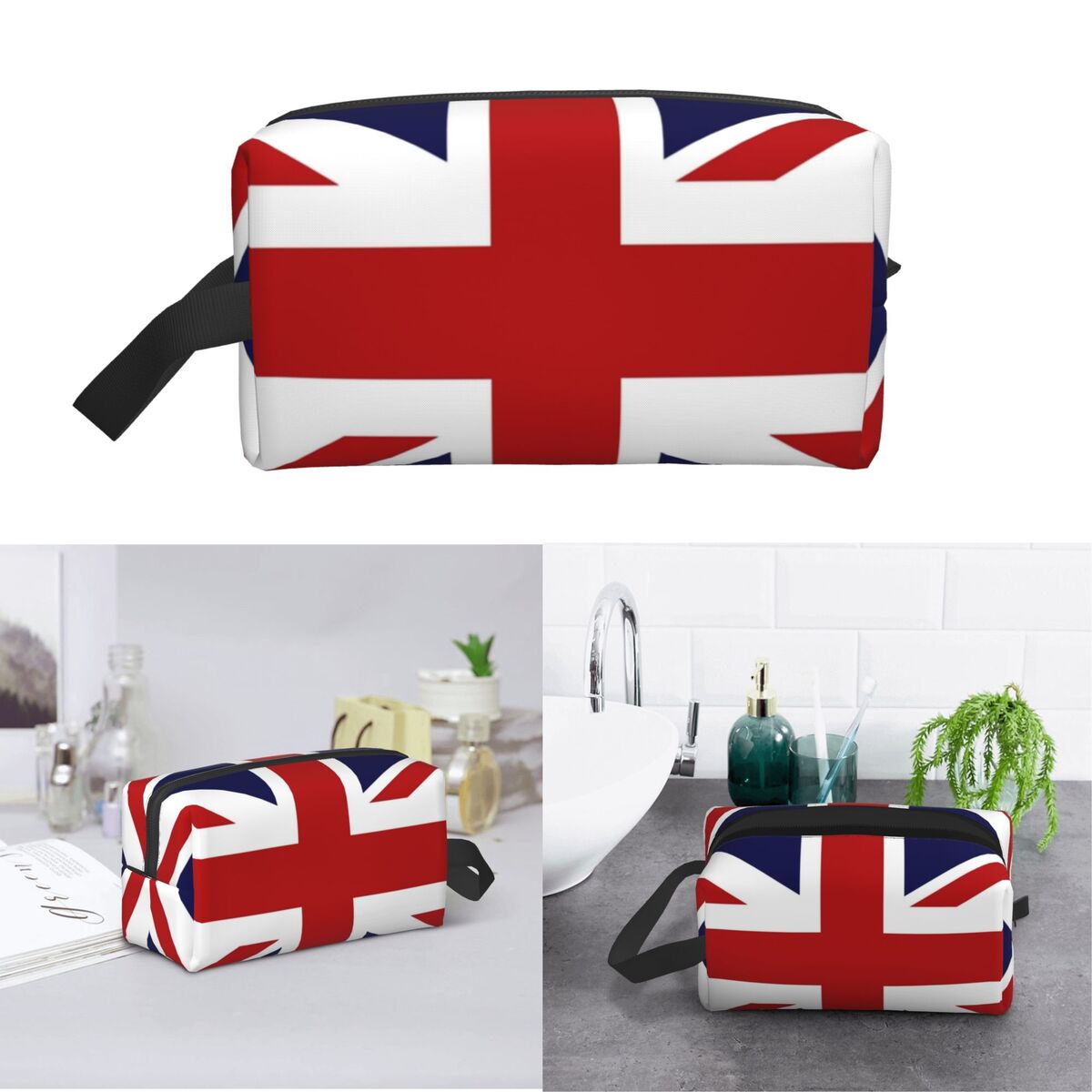 Beauty Makeup Uk - Sac de maquillage avec drapeau Union