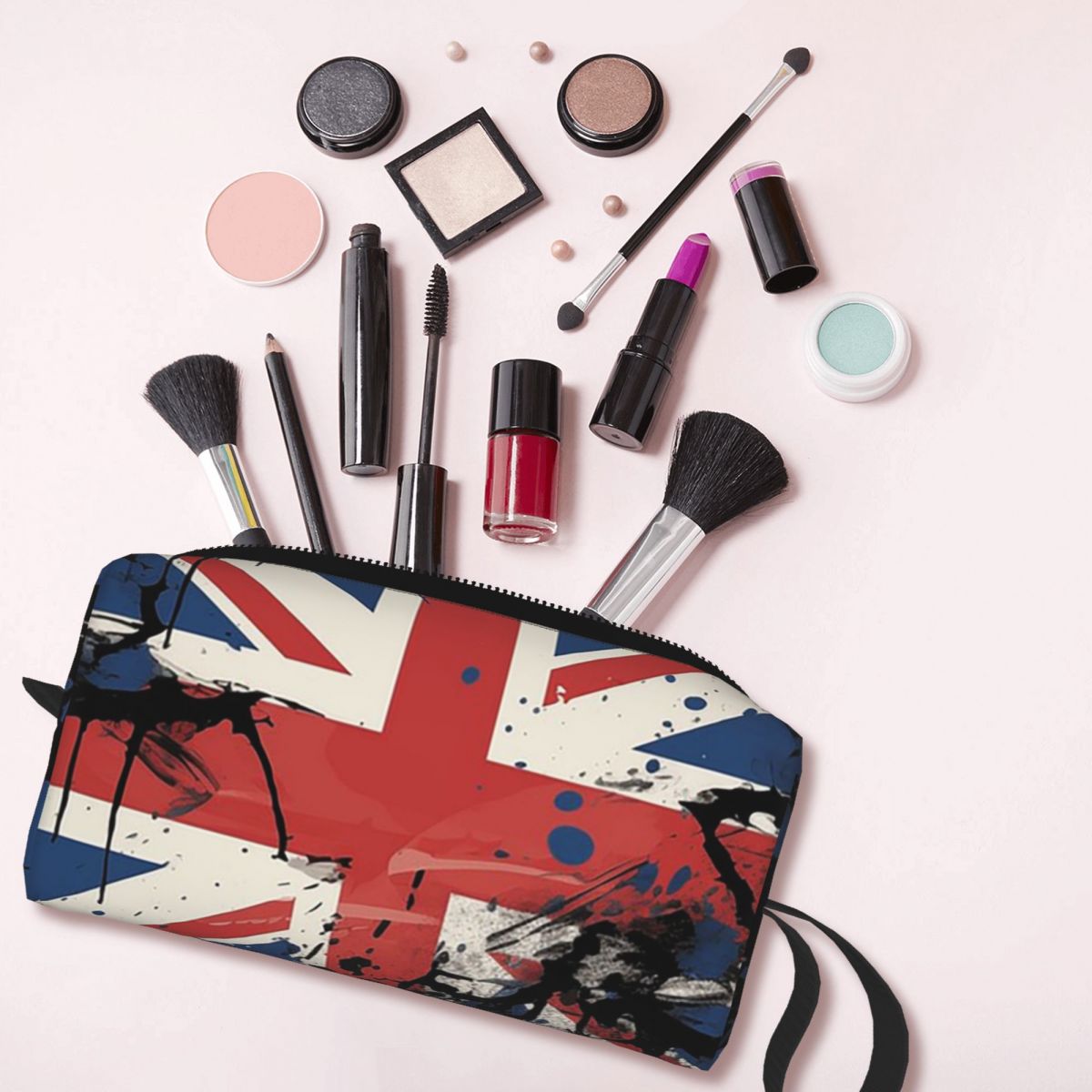Sac de maquillage avec drapeau - Beauty Makeup Uk avis et prix