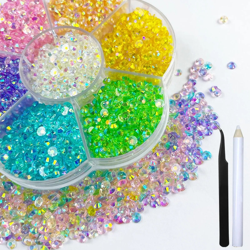 3920 strass en résine AB à dos - Beauty Gems Makeup avis et prix