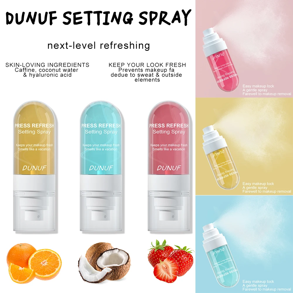 DUNUF 1 pièce Spray fixateur d - Setting Spray avis et prix