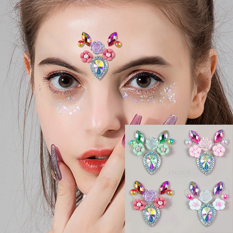 Nouveaux strass 3D pour le vis - Beauty Gems Makeup avis et prix