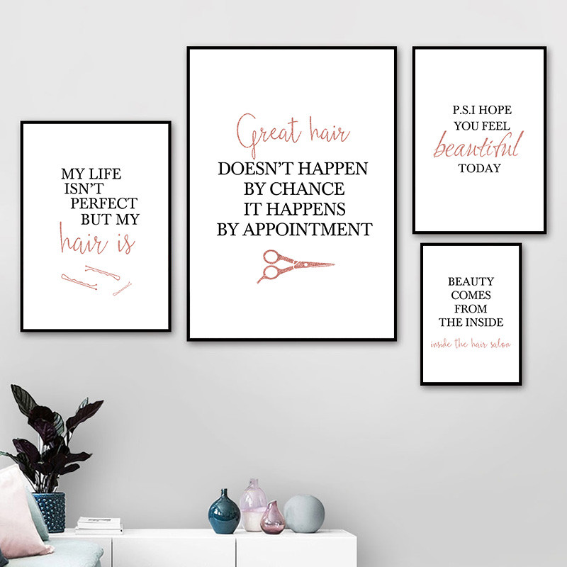 Affiches d'art de citation de  - Beauty Of Makeup Quotes avis et prix