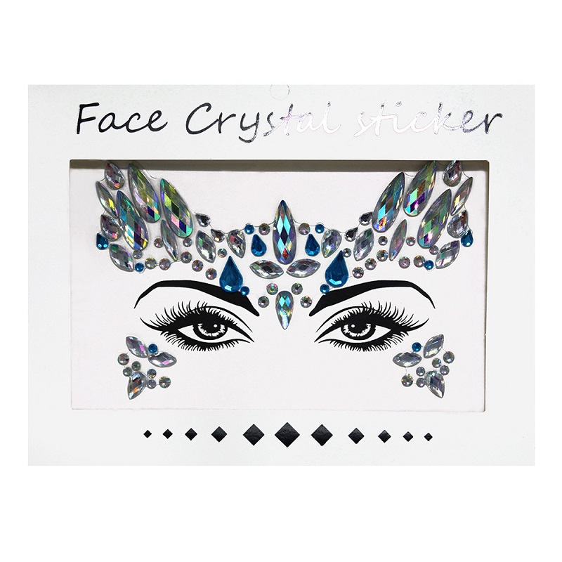 Autocollants 3D en strass bril - Beauty Gems Makeup avis et prix