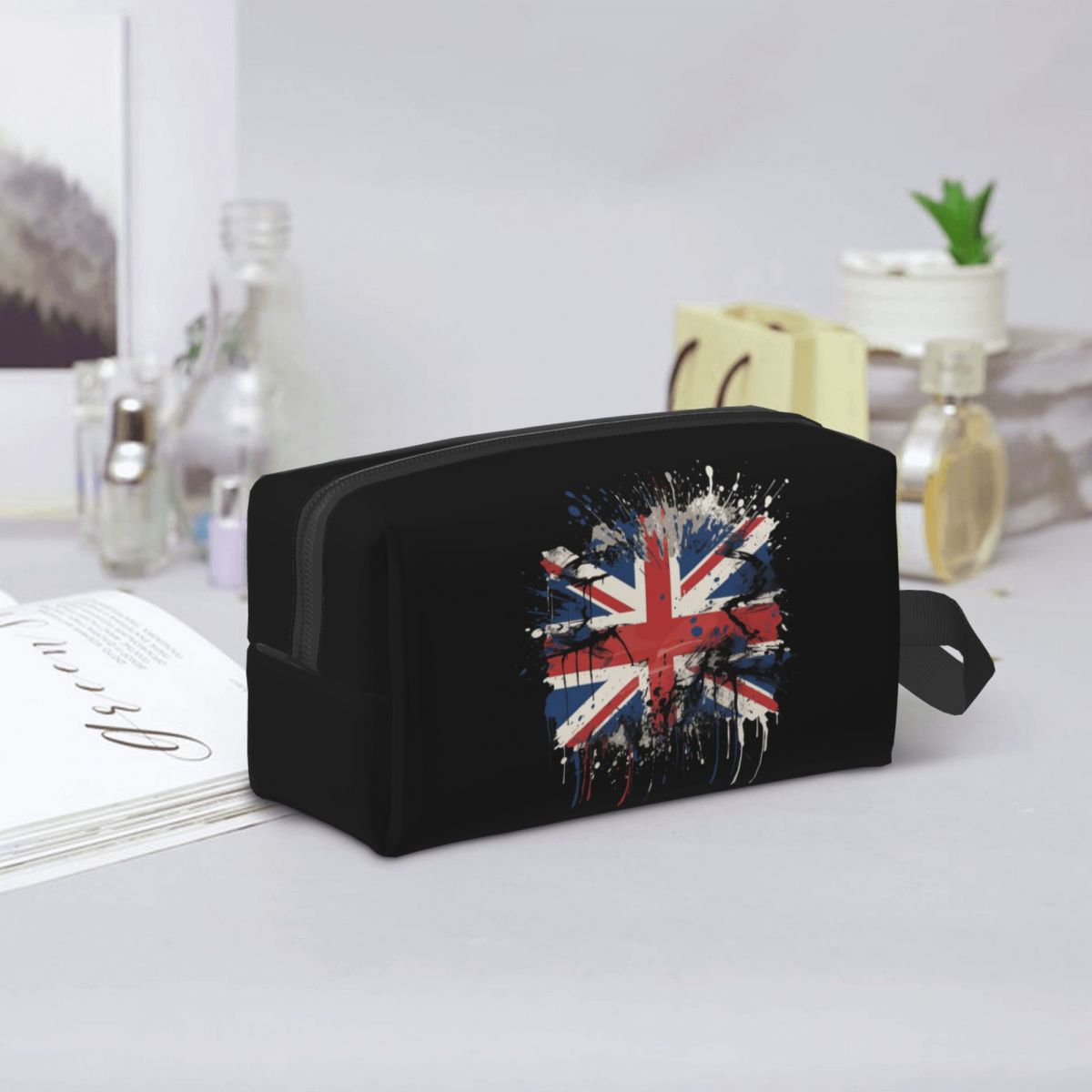 Sac de maquillage avec drapeau - Beauty Makeup Uk avis et prix