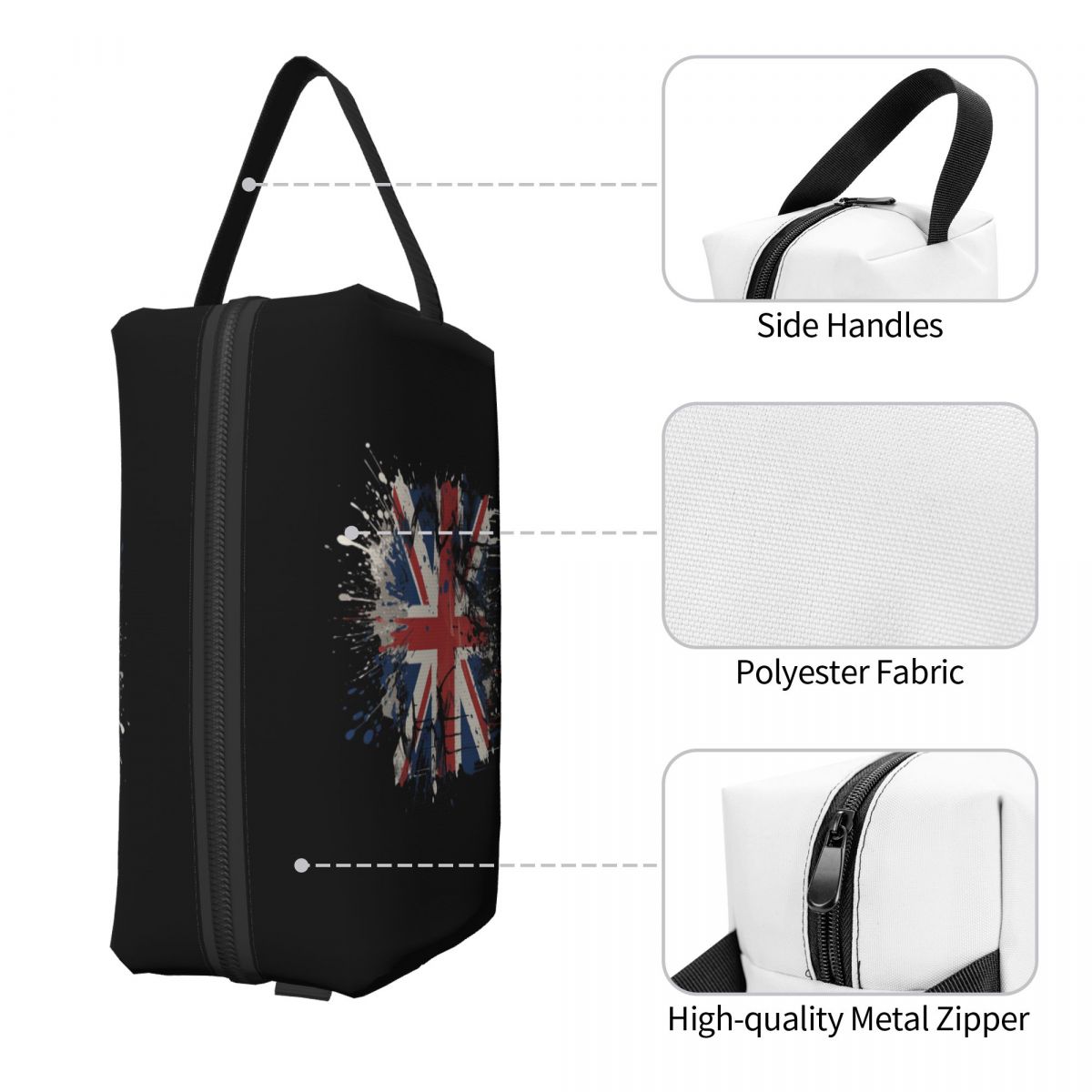 Sac de maquillage avec drapeau - Beauty Makeup Uk avis et prix