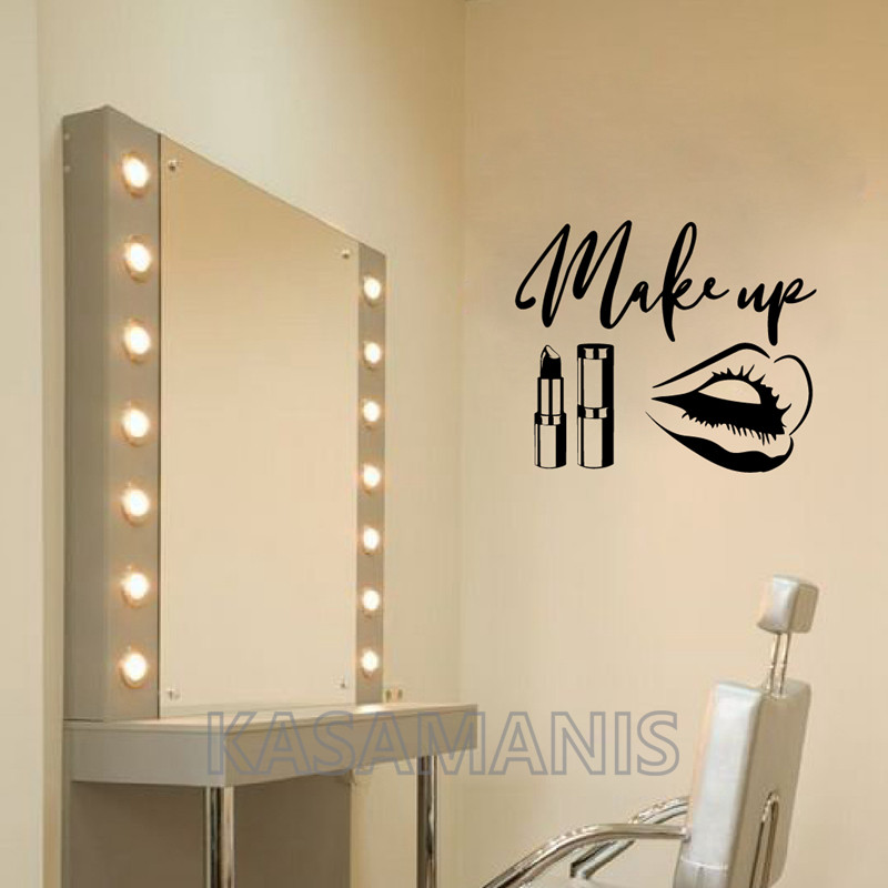 Décalcomanies d'art mural avec - Beauty Of Makeup Quotes avis et prix