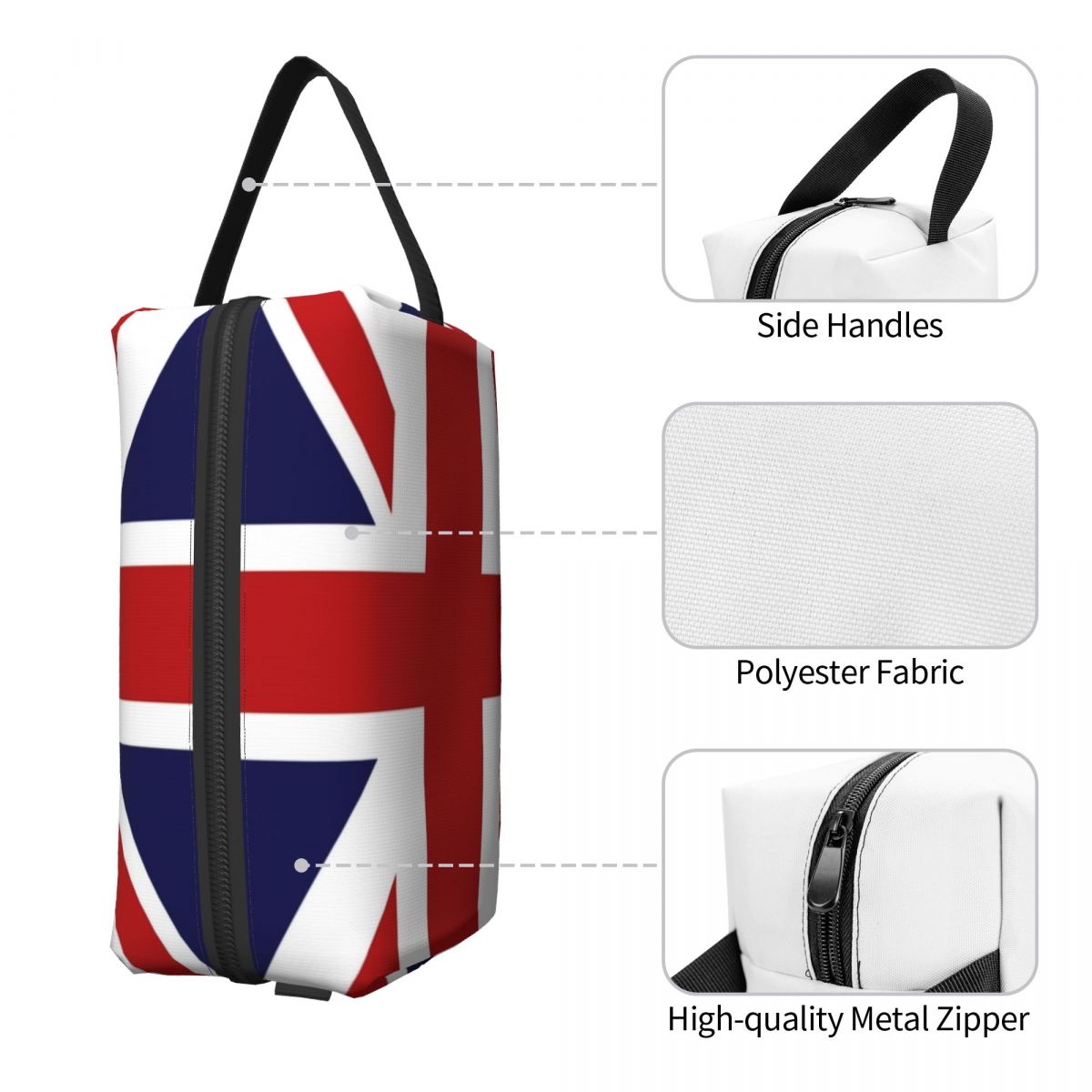 Sac de maquillage avec drapeau - Beauty Makeup Uk avis et prix